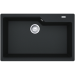 Franke UBG610-78 Urban 花崗岩檯面 單昇盆 (瑪瑙黒色)